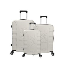 EAGLE EXPRESS ELYSIUM ABS HARD TROLLEY WHITE (EE-AHT-122)