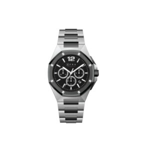 AFRA Men's Stainless Steel Wrist Watch | JS25 Quartz Movement | 10 ATM Water Resistance | Gold Brass Dial | AF-43050G