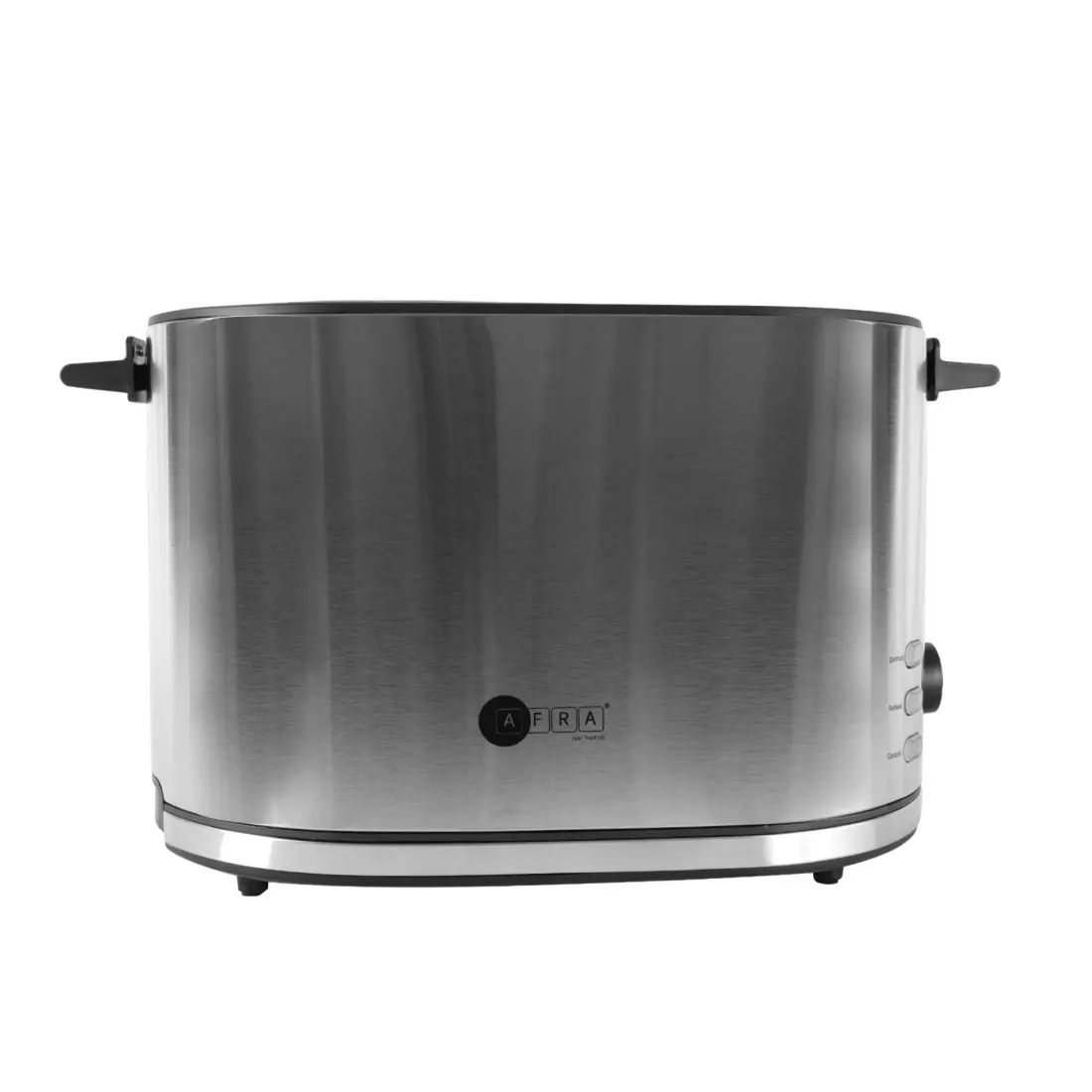 AFRA Electric Breakfast Toaster 950W – 2 Slots, Crumb Tray, Stainless Steel – AF-120900TOSS
