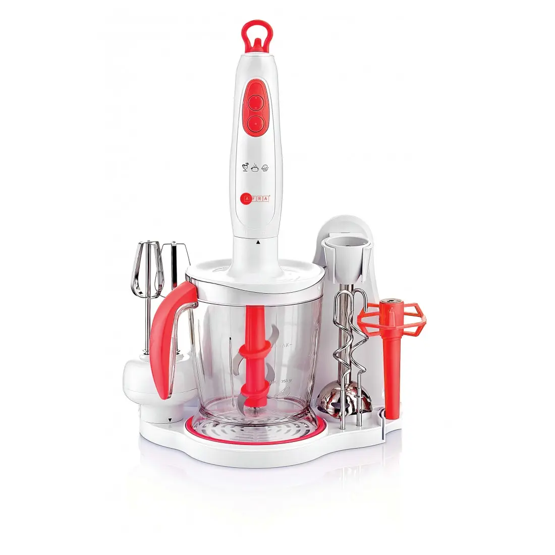 AFRA Hand Blender Set 700W – 2-Speed, Stainless Steel Shaft – AF-7001BL-SET
