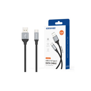 “ESEEKGO 3-meter USB to Type-C cable for fast charging and data transfer”
