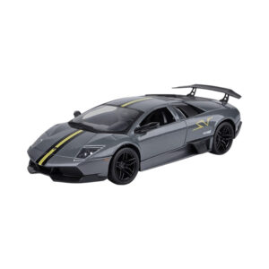 Motor Max 1:24 Lamborghini Murciélago LP 670-4 SV Die-Cast Model Car – Yellow Sports Car Toy with Opening Doors and Detailed Interior