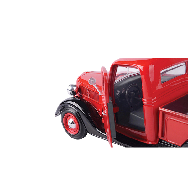 1937 Ford Pickup 1:24 Scale Die-Cast Model Truck – Vintage Collectible with Detailed Interior