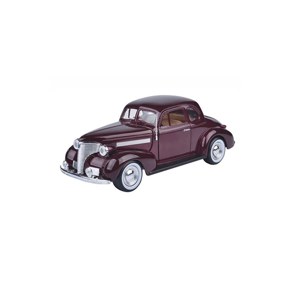 1939 Chevrolet Coupe 1:24 Scale Die-Cast Model Car – Classic Collectible with Opening Doors & Detailed Interior