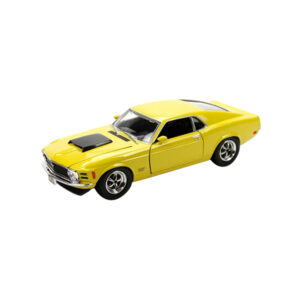 1969 Dodge Coronet Super Bee 1:24 Scale Die-Cast Model Car – Classic Muscle Car Collectible with Opening Doors, Detailed Interior & Free-Wheeling Design