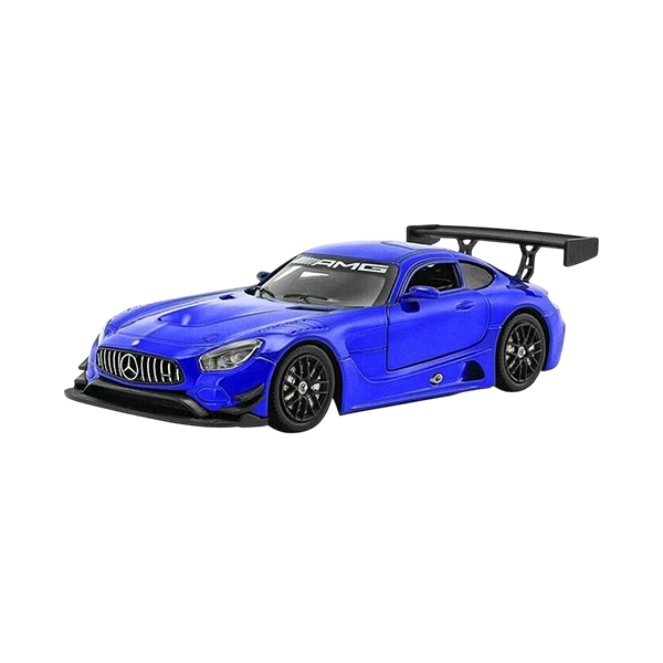 Mercedes-AMG GT3 1:24 Scale Die-Cast Model Car – Officially Licensed Racing Car Collectible with Opening Doors, Detailed Interior, and Realistic Design
