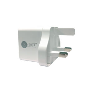 AFRA GAN PD35W Mini Travel Adapter – Dual Port Fast Charger with USB-C PD35W & USB-A QC3.0 Charging