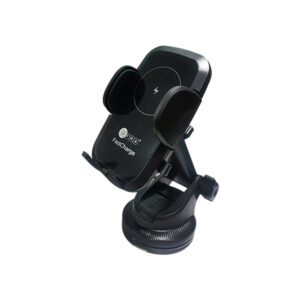 AFRA CH-06 15W Wireless Car Mount – Motorized Phone Holder with Fast Charging, Secure Grip, Air Vent Mount & 3.3ft Type-C Cable Included.