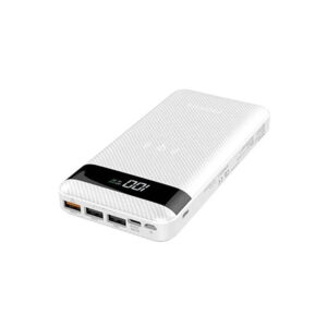 Promate Qi Wireless Charging Power Bank 20000mAh 20Watt- White