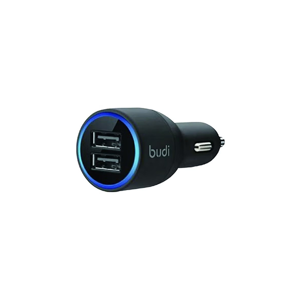 Budi Car Charger for iPhone – Dual Port