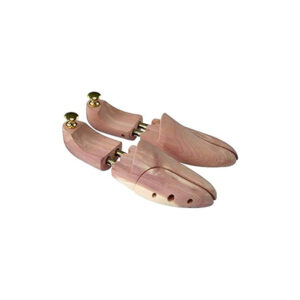 Cedar Shoe Trees Dual Tube Split Toe Adjustable Shoe Stretcher (45–46)