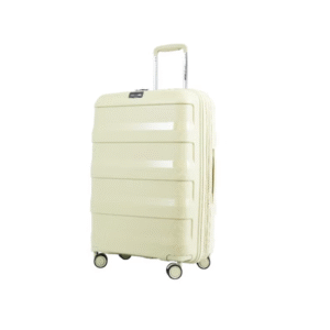 Tom Cruiser Aerolite Polypropylene Hard Luggage Suitcase – 24 Inch Olive Medium