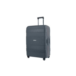 Tom Cruiser Intellicase Polypropylene Hard Luggage Suitcase 20 / 24 / 28 inch– Dark Grey