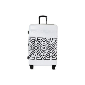 Tom Cruiser Vision 24, 28-Inch Large Check-In Luggage – Durable ABS + PC Hard Shell with TSA Lock - White