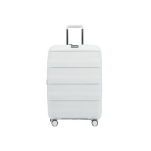 Tom Cruiser Aerolite Polypropylene Hard Luggage Suitcase – 28 Inch Egret Grey